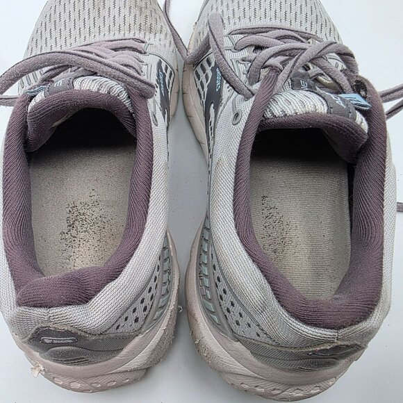 Brooks Adrenaline GTS 21 Womens Size 7.5 Gray Running Athletic Comfort Shoes - Picture 7 of 13